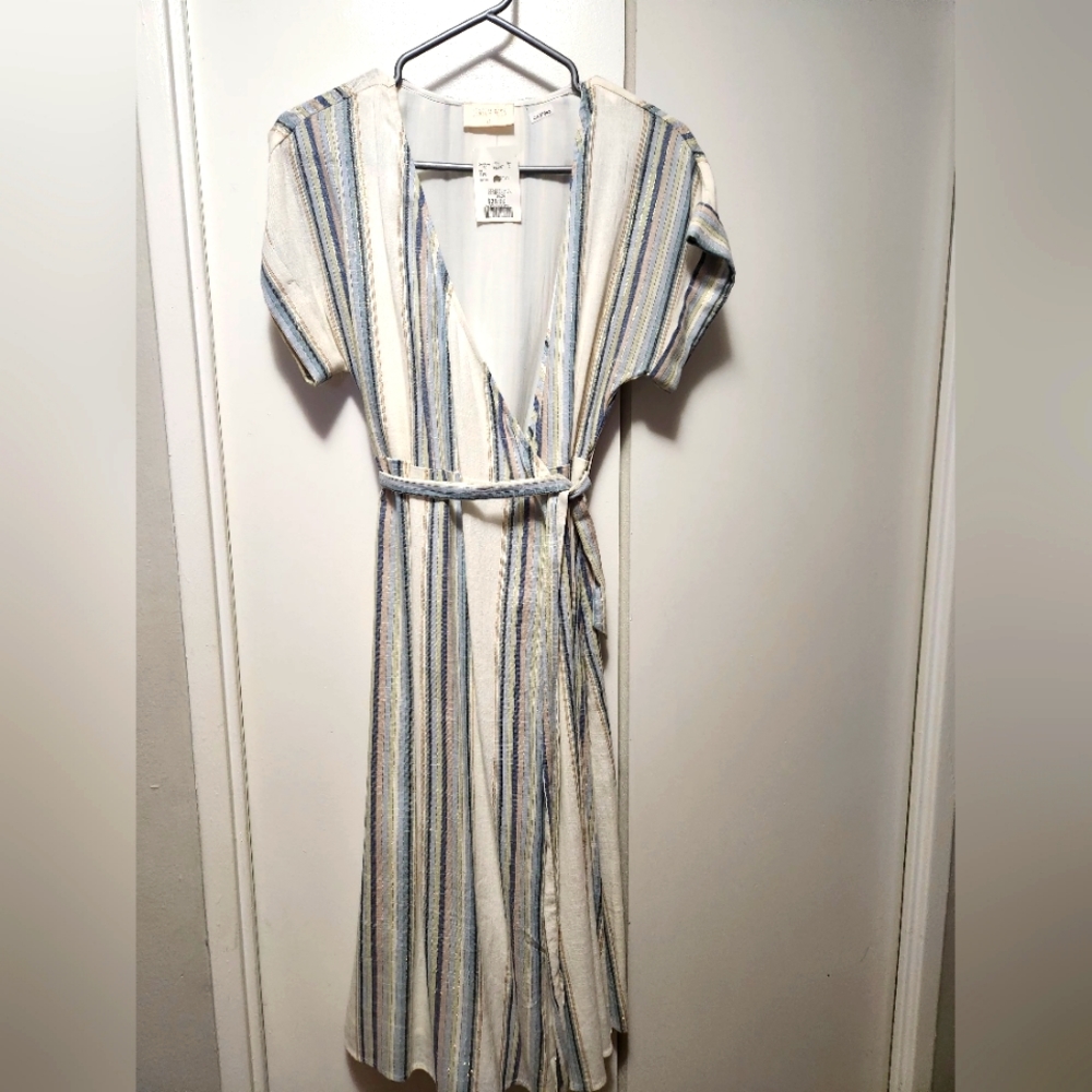 London rose wrap dress M
